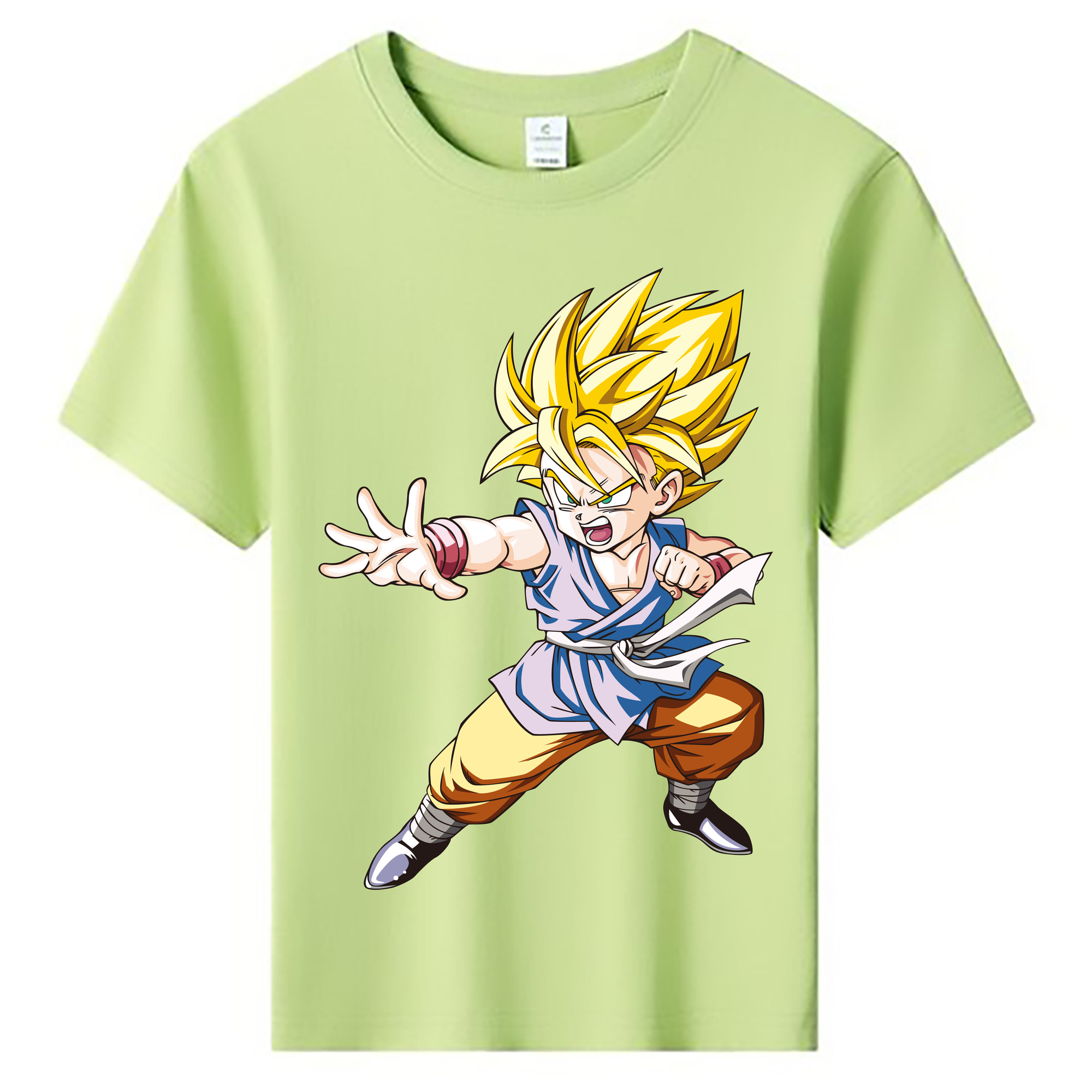 （画像用） ドラゴンボール ベジット DRAGON BALL Vegetto 綿100％キッズTシャツ（フロントプリント）